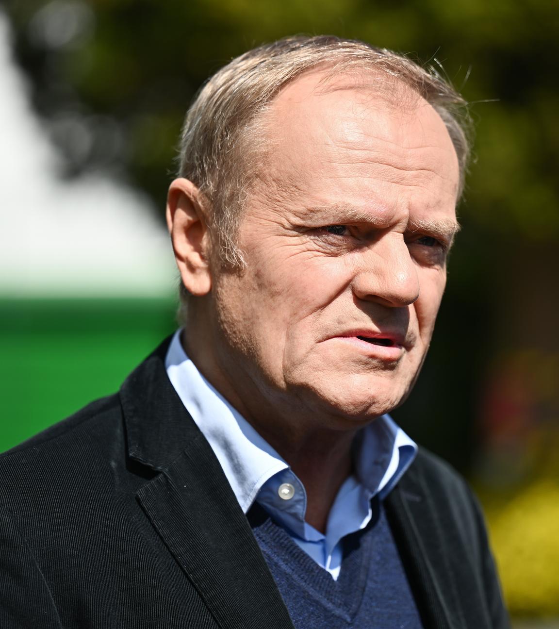 Donald Tusk in Sopot.