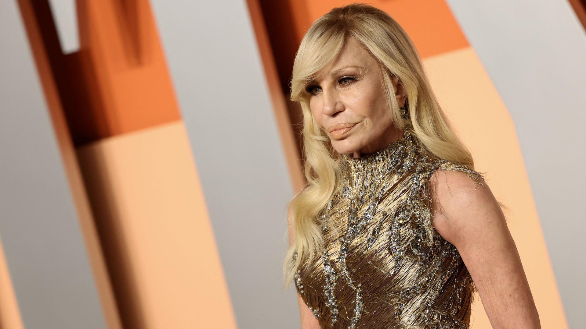 Donatella Versace bei der 97. Academy Awards - Vanity Fair Party