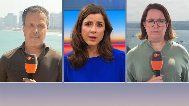 Thomas Reichart, Eva-Maria Lemke und Phoebe Gaa (r.)