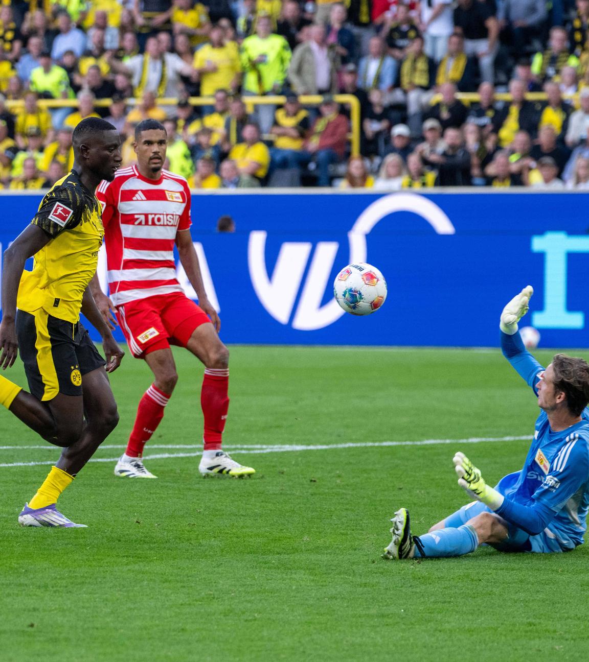 Serhou Guirassy (Dortmund) das 2:0 gegen Union Berlin.