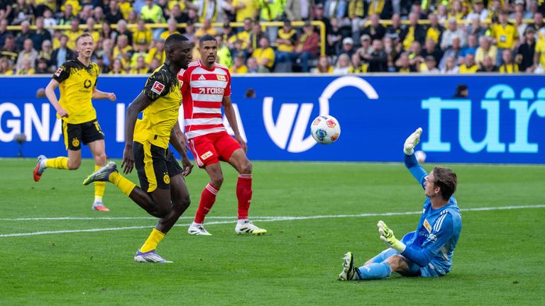 Serhou Guirassy (Dortmund) das 2:0 gegen Union Berlin.