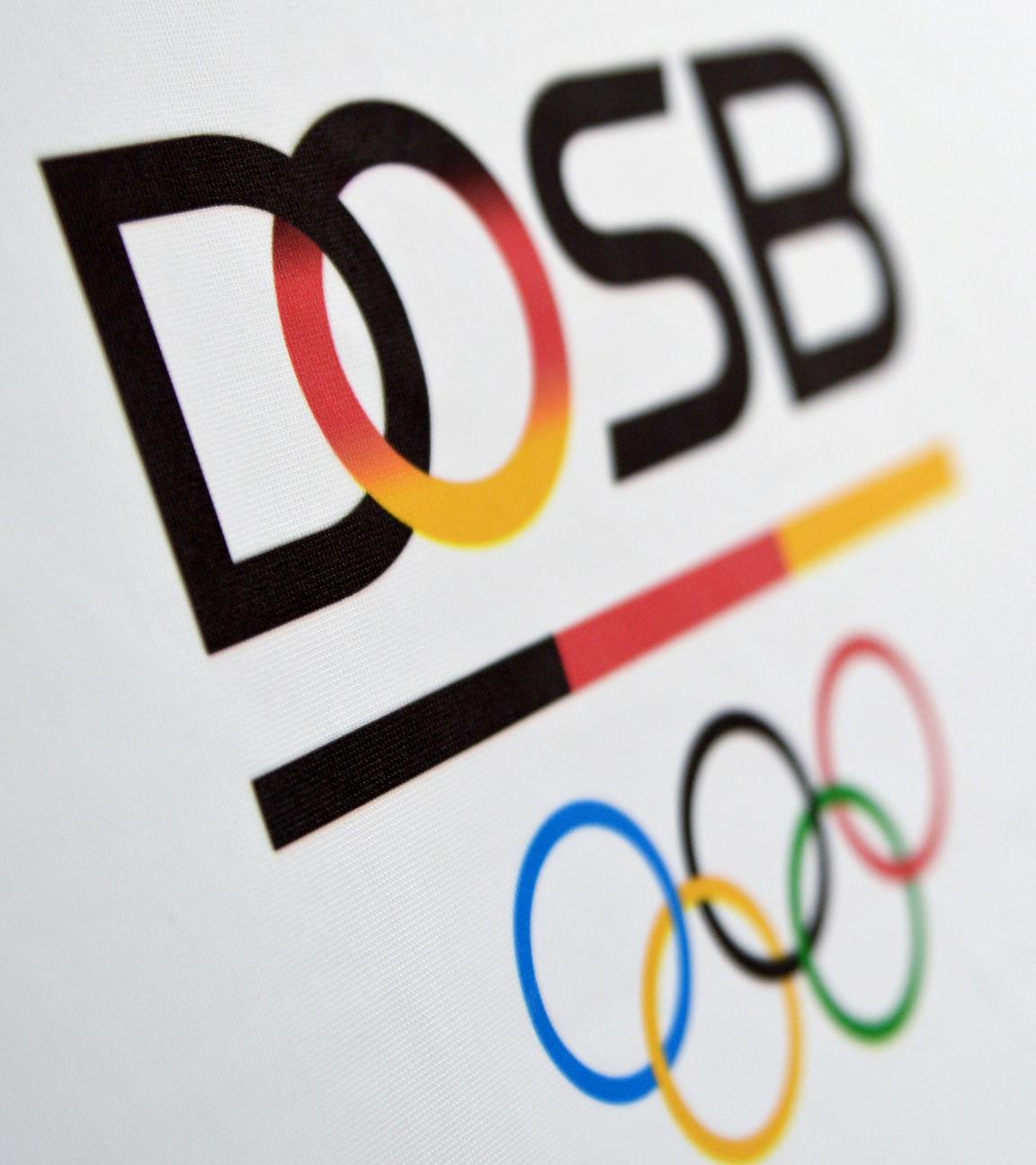 Das Logo des Deutschen Olympischen Sportbundes (DOSB)