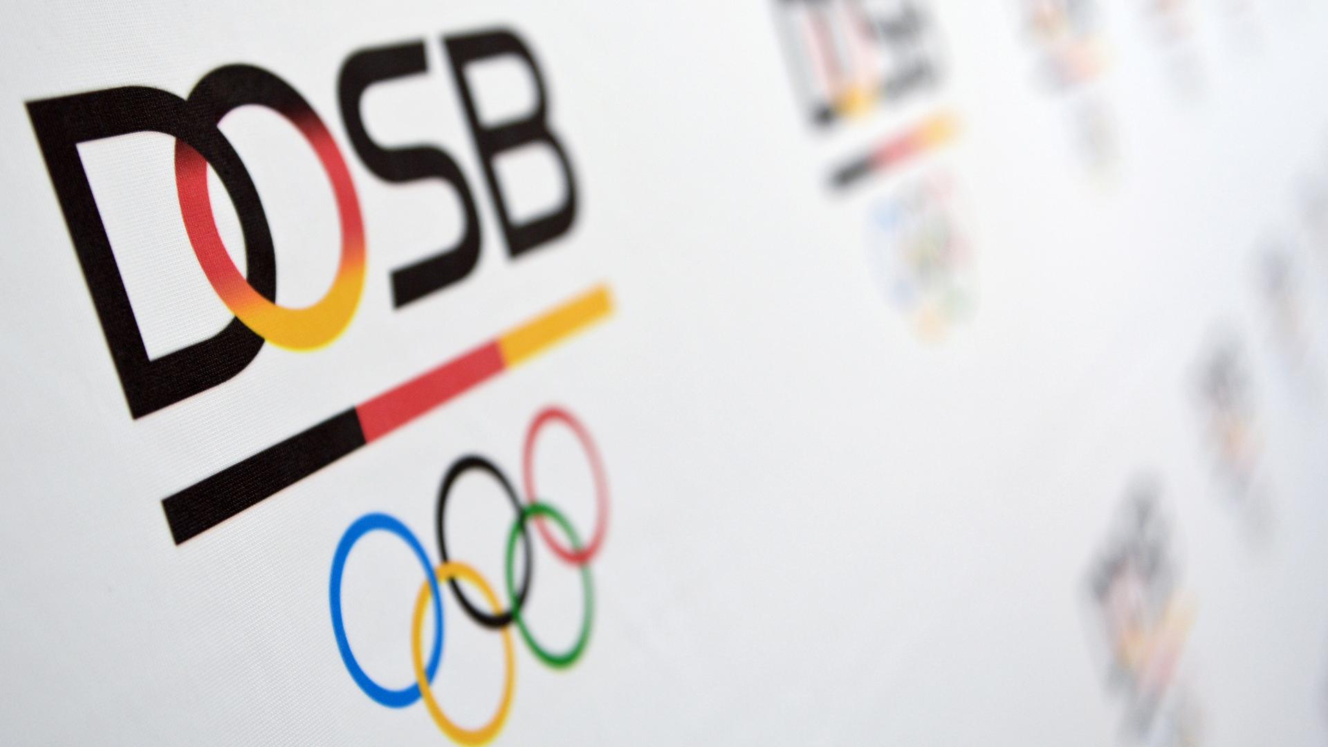 Das Logo des Deutschen Olympischen Sportbundes (DOSB)