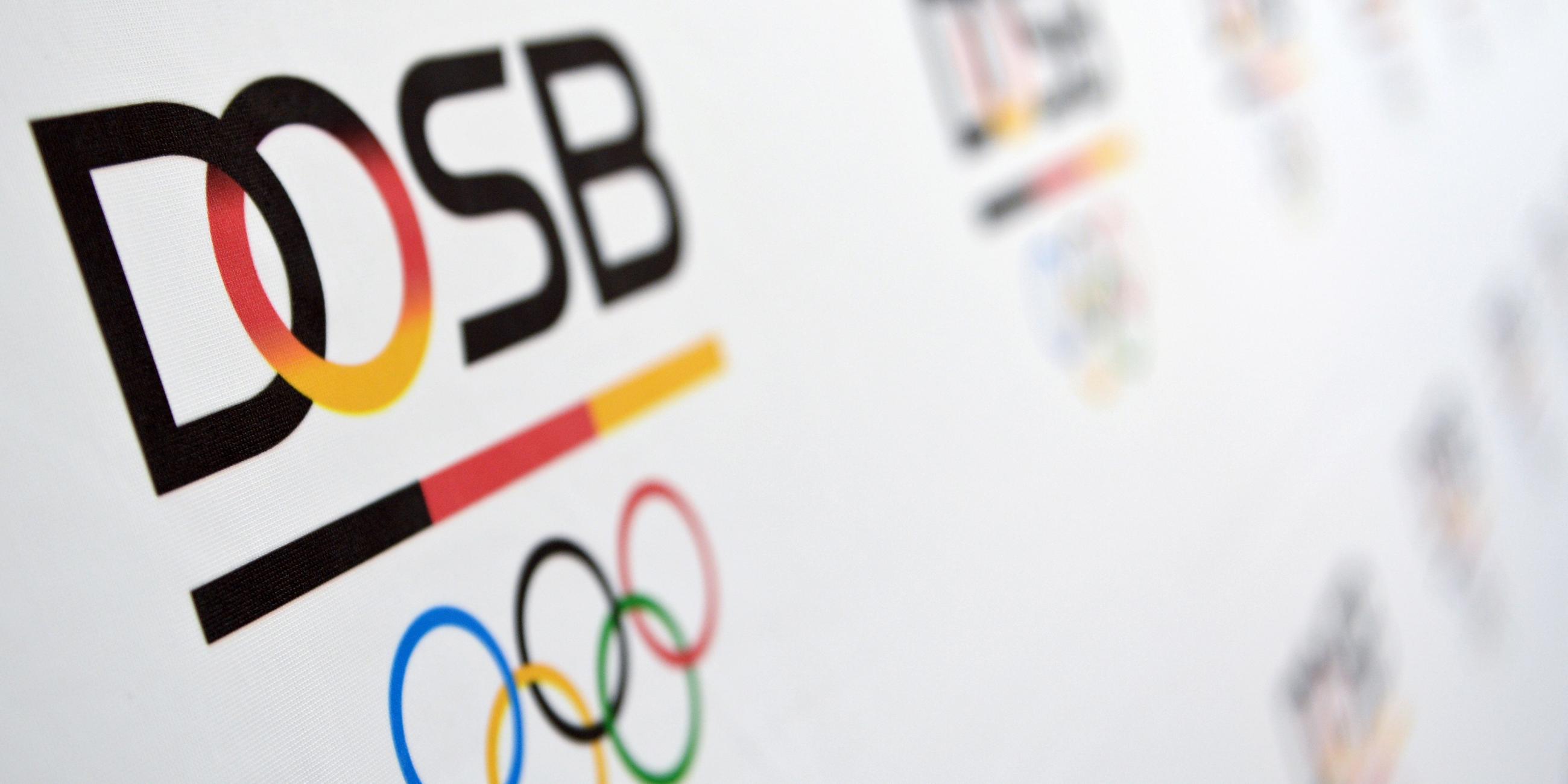 Das Logo des Deutschen Olympischen Sportbundes (DOSB)