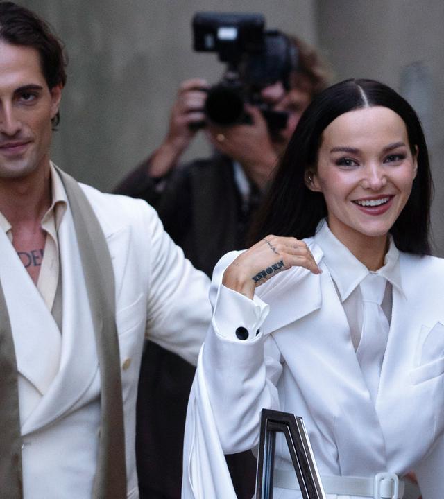 Auf dem zu sehen ist: Dove Cameron und Damiano David