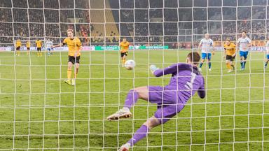 Ernst hält Herthas Sieg in Dresden fest