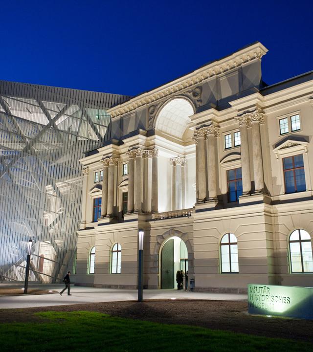 Militärhistorisches Museum in Dresden (Außenansicht).