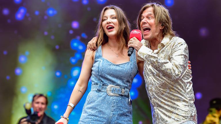 Jürgen Drews mit Tochter beim SchlagerHammer