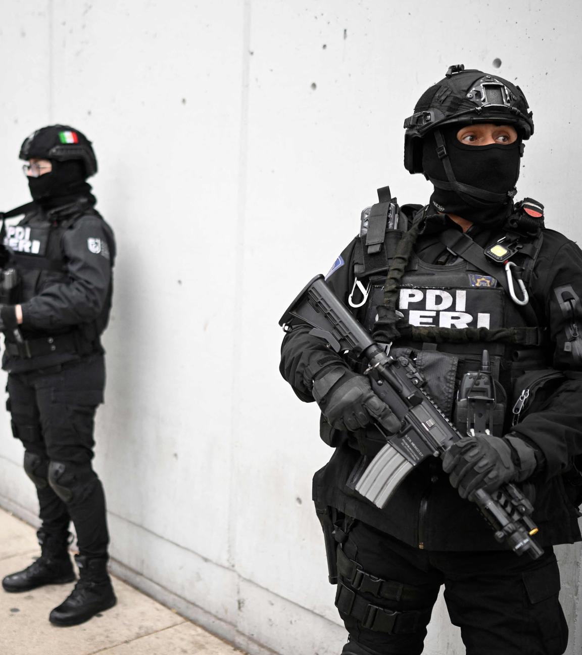 Mexikanische Polizisten.