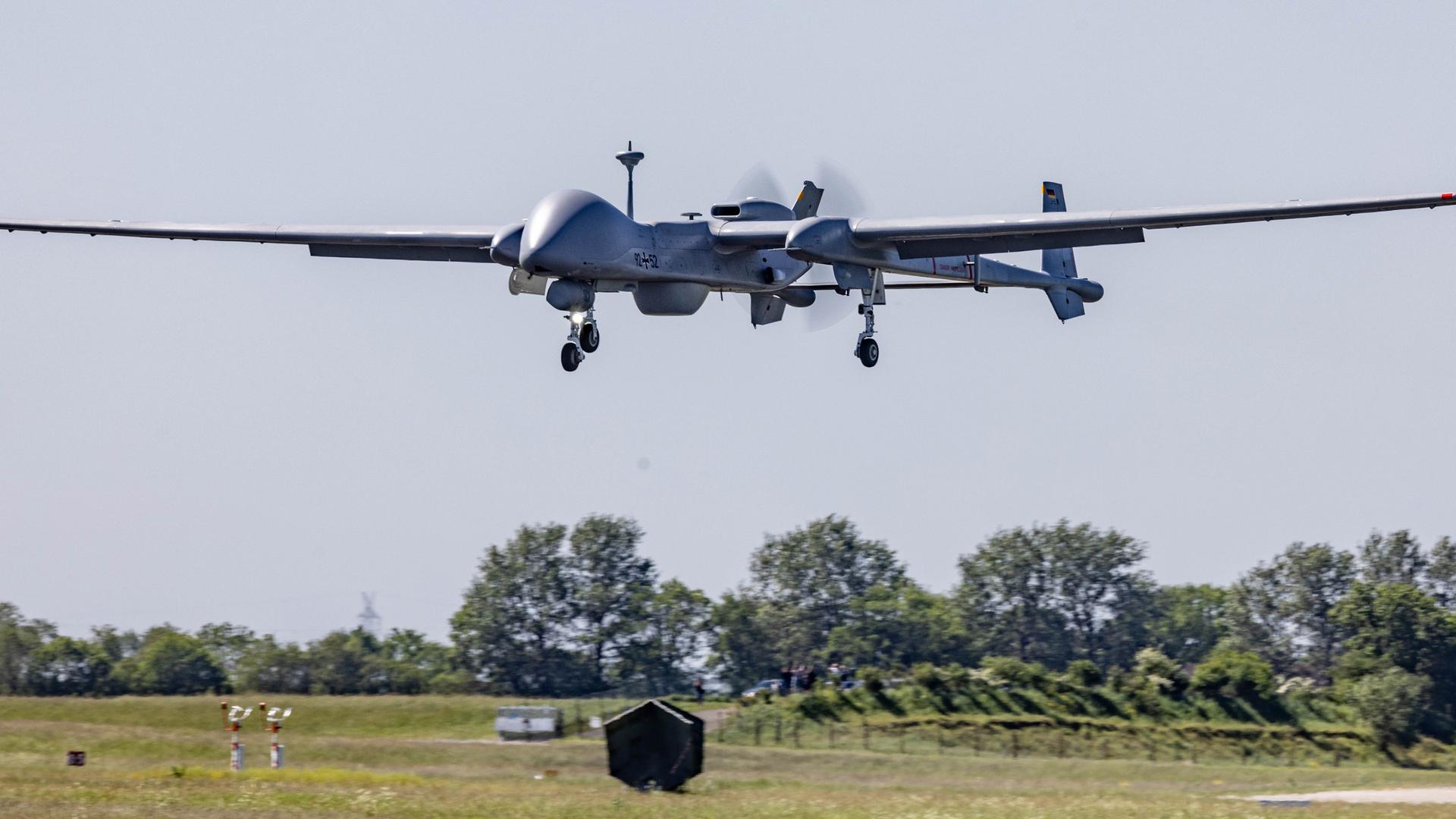 Drohne vom Typ German Heron TP