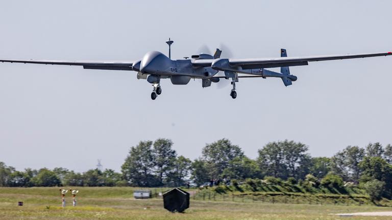 Drohne vom Typ German Heron TP
