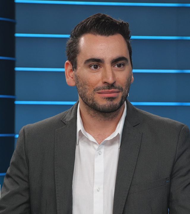 Daniel Heymann im ZDFheute live-Studio.