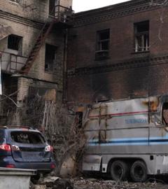 Drohnenangriffe auf Dnipro