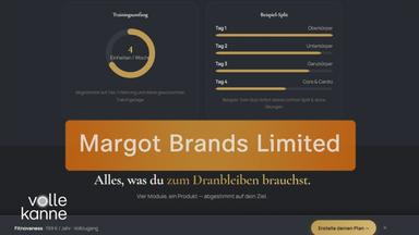 Die Website des Unternehmens "Margot Brands Limited" aus Hongkong.