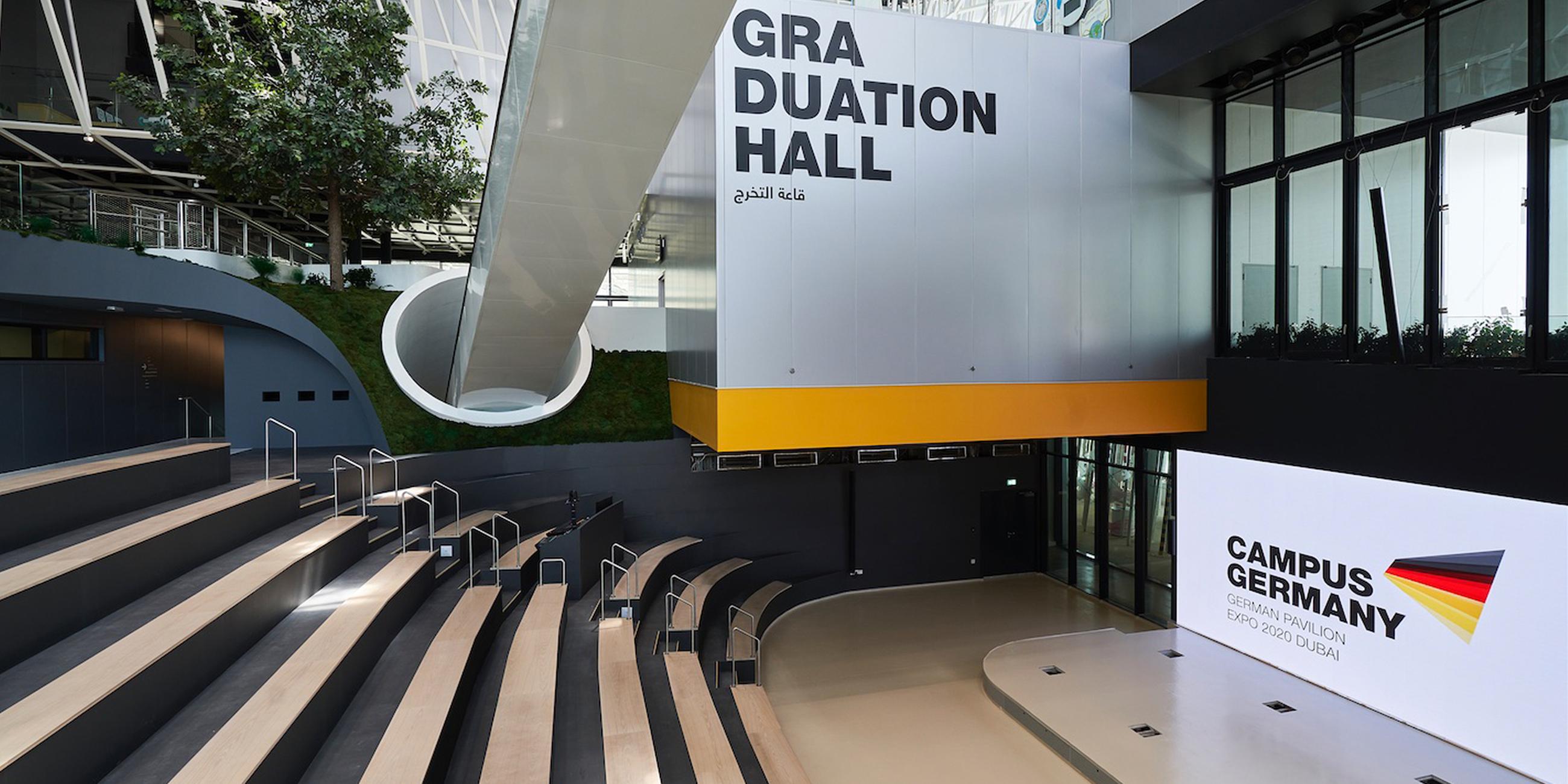 Bühne des Deutschen Pavillon