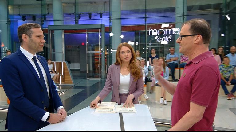 Jochen Kopelke und Jost Peter (rechts)