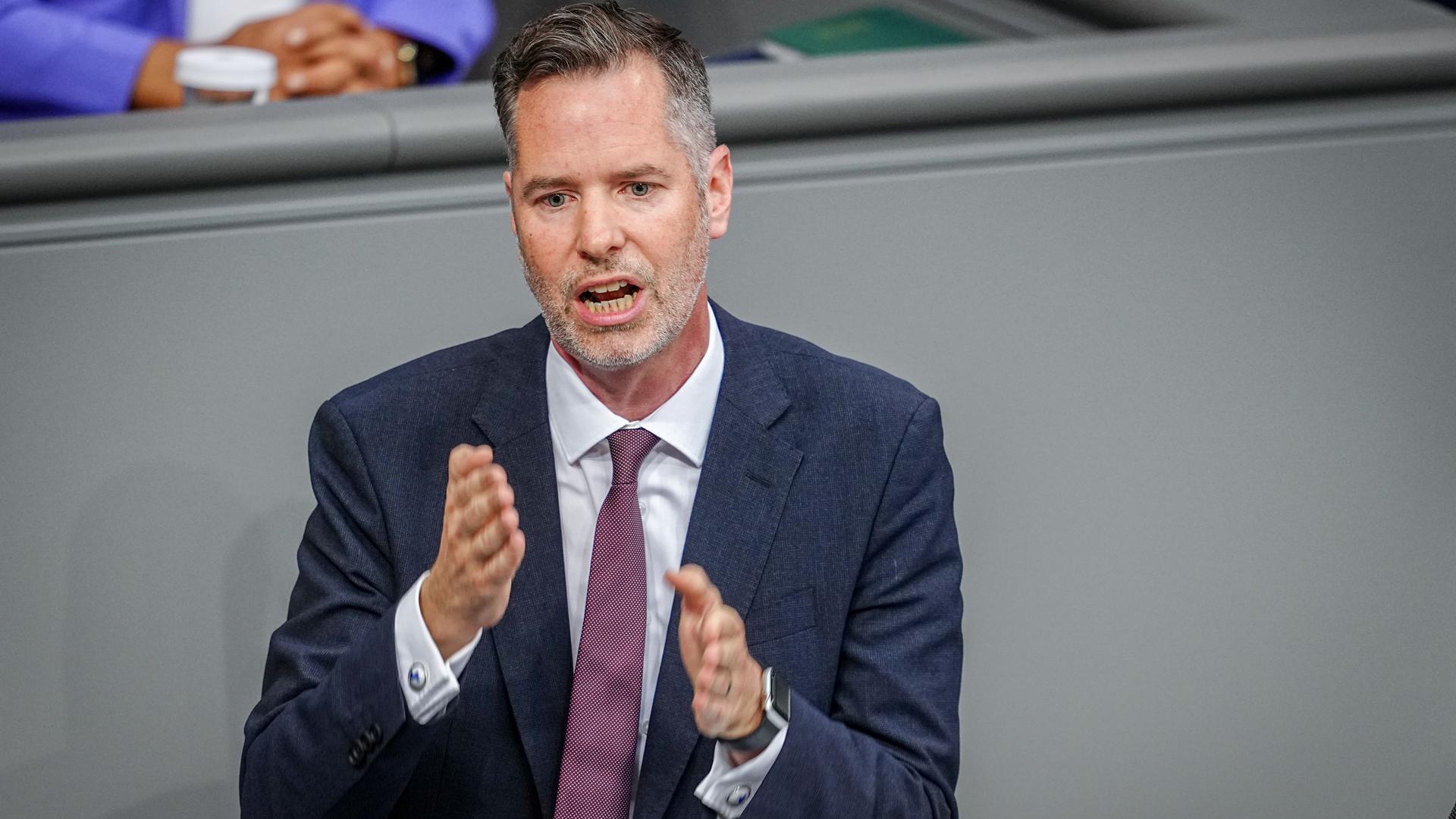 FDP-Fraktionsvorsitzender Christian Dürr