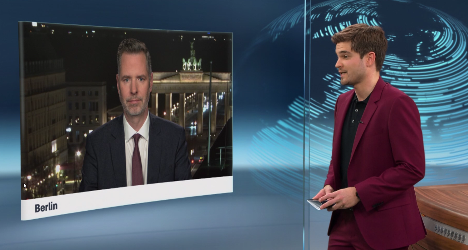 Schaltgespräch zwischen Christian Dürr und Christoph Wiesel.