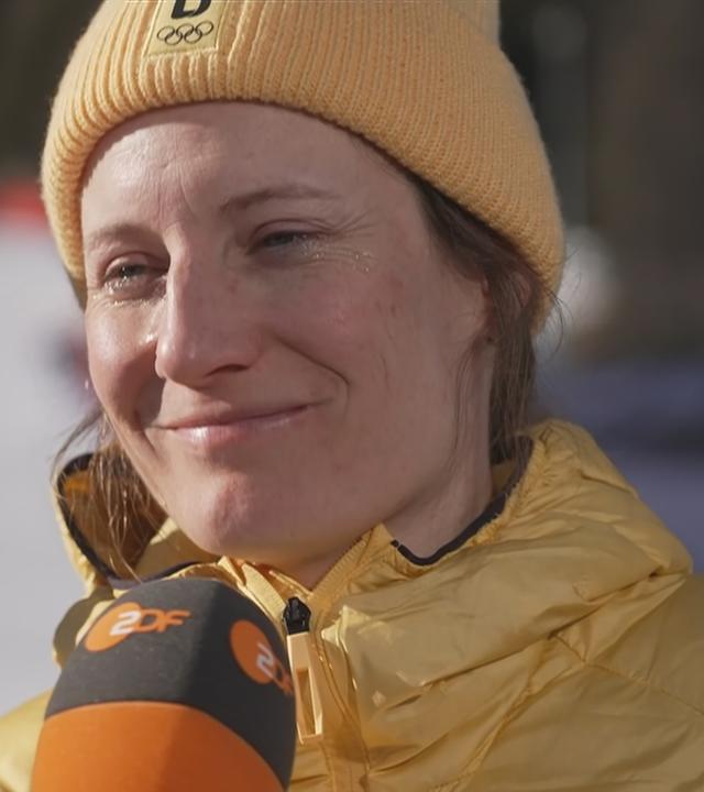 Lena Dürr im ZDF-Interview