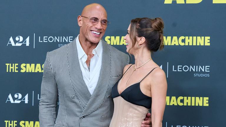 Dwayne Johnson in "The Smashing Machine"