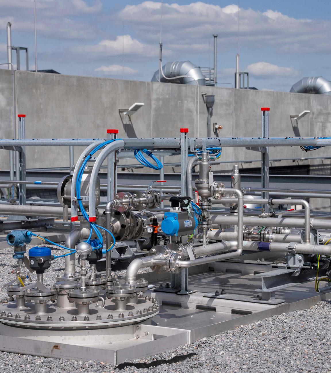 E-Methanol-Anlage im dänischen Apenrade