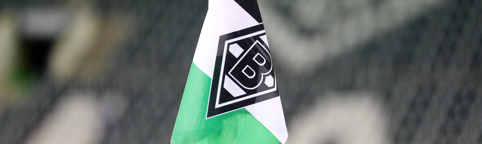 Eckfahne mit der Borussia Raute