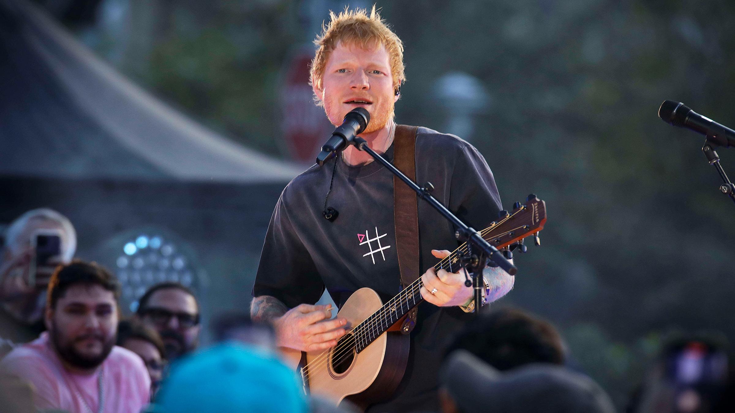 Sänger Ed-Sheeran