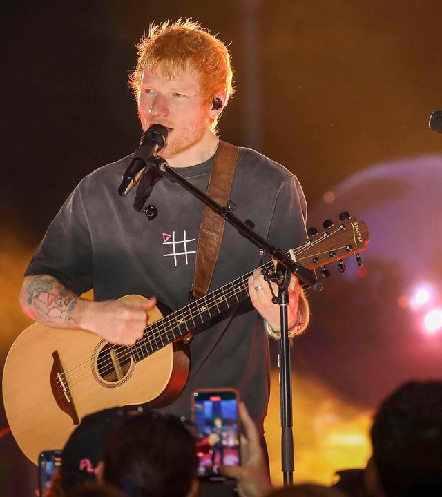 Sänger Ed Sheeran