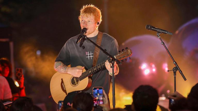 Sänger Ed Sheeran