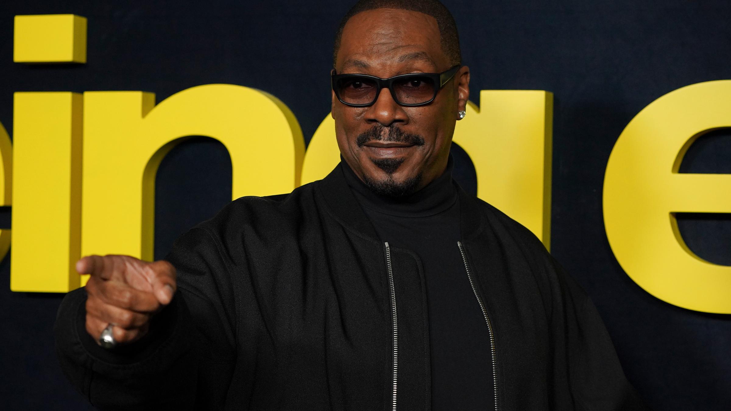 Schauspieler Eddie Murphy bei der Premiere von „Being Eddie“ am 12.11.2025, im Netflix Tudum Theater in Los Angeles. 