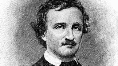Der amerikanische Schriftsteller Edgar Allan Poe
