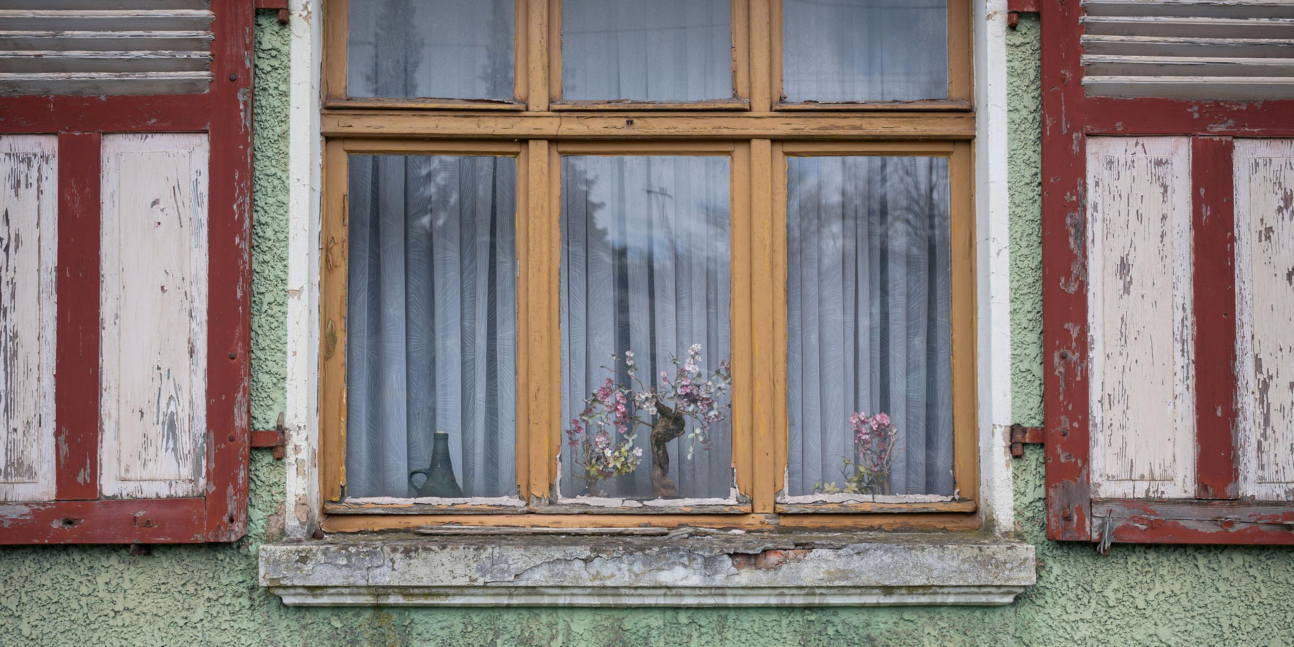 Blick auf das Haus, in dem der verstorbene Priester Edmund Dillinger wohnte.