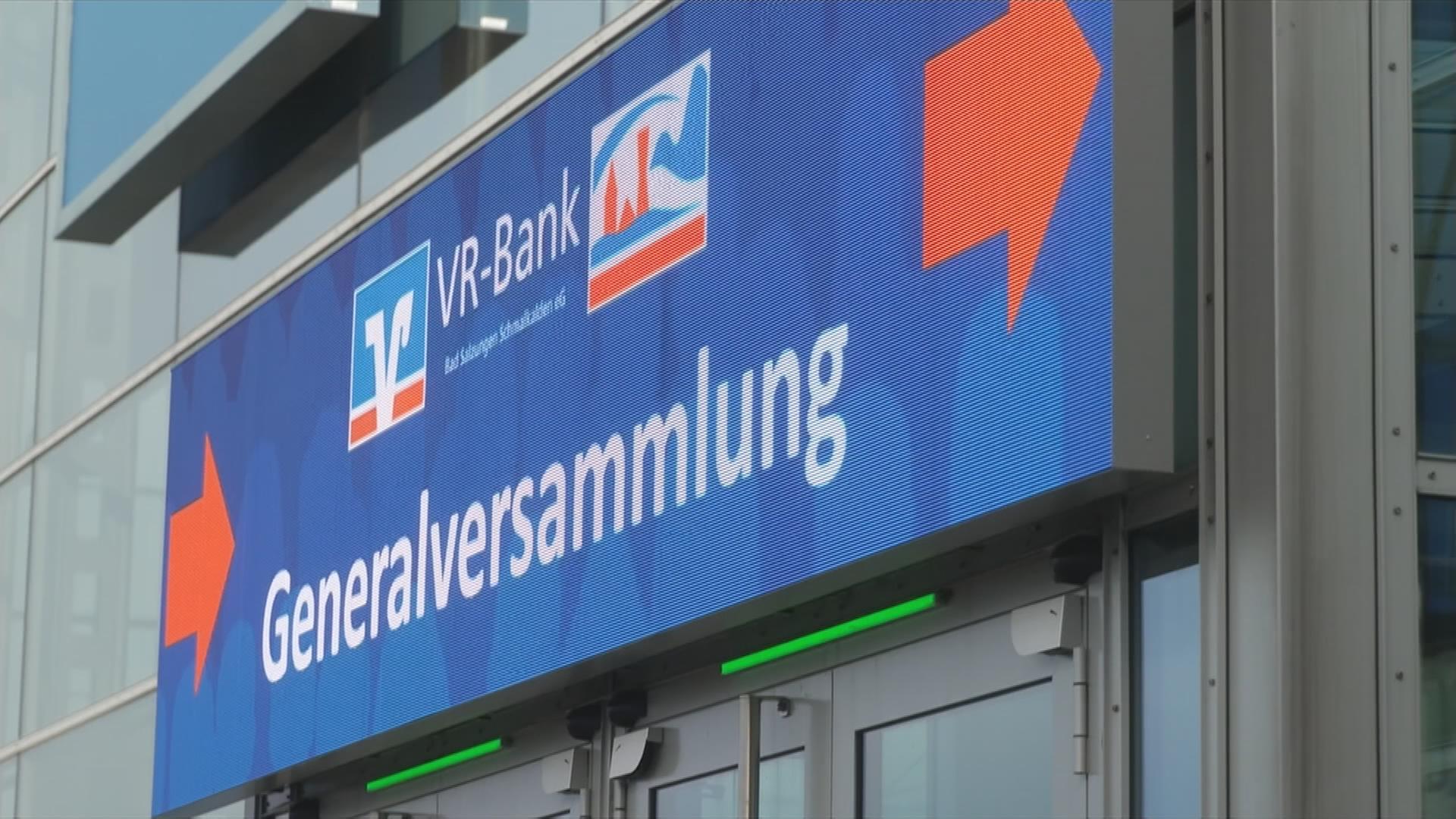 Wegweiser zur Generalversammlung der VR-Bank.