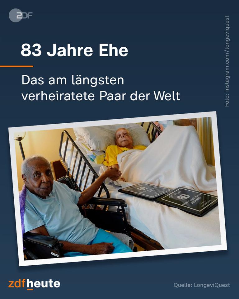 Das am längsten verheiratete Paar der Welt
