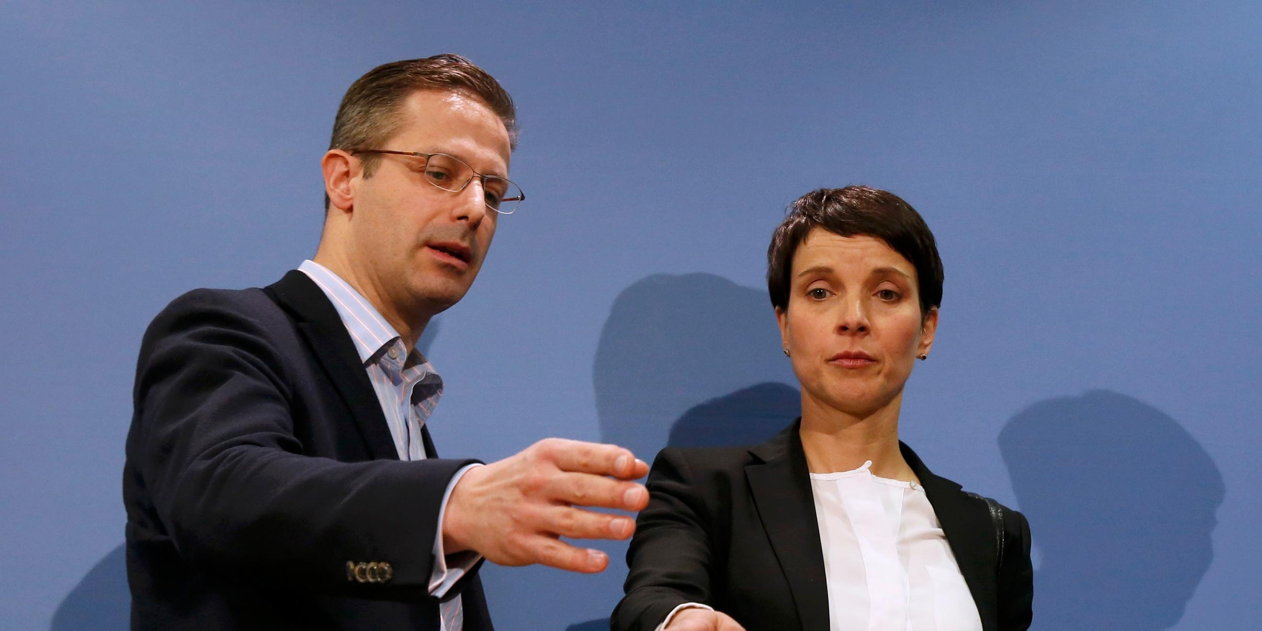Ehepaar Frauke Petry und Marcus Pretzell, AfD