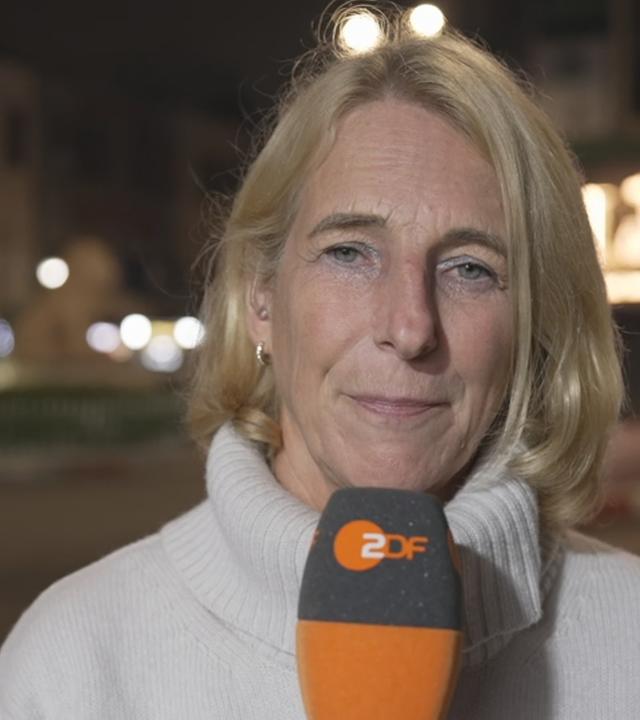 ZDF-Sonderkorrespondentin Katrin Eigendorf aus Ramallah