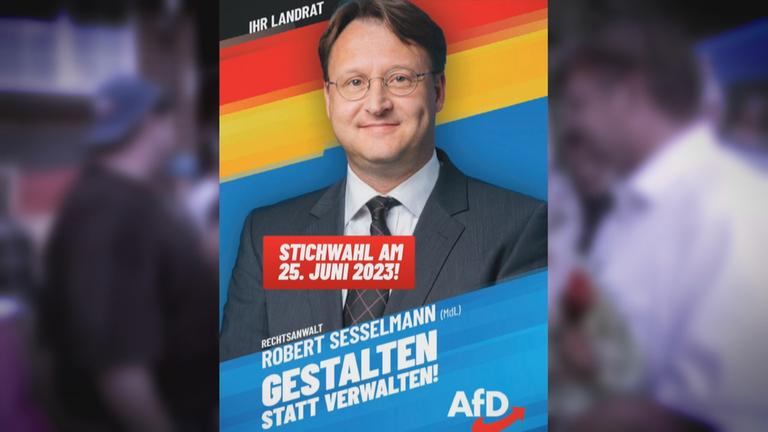 AfD-Landrat Robert Sesselmann