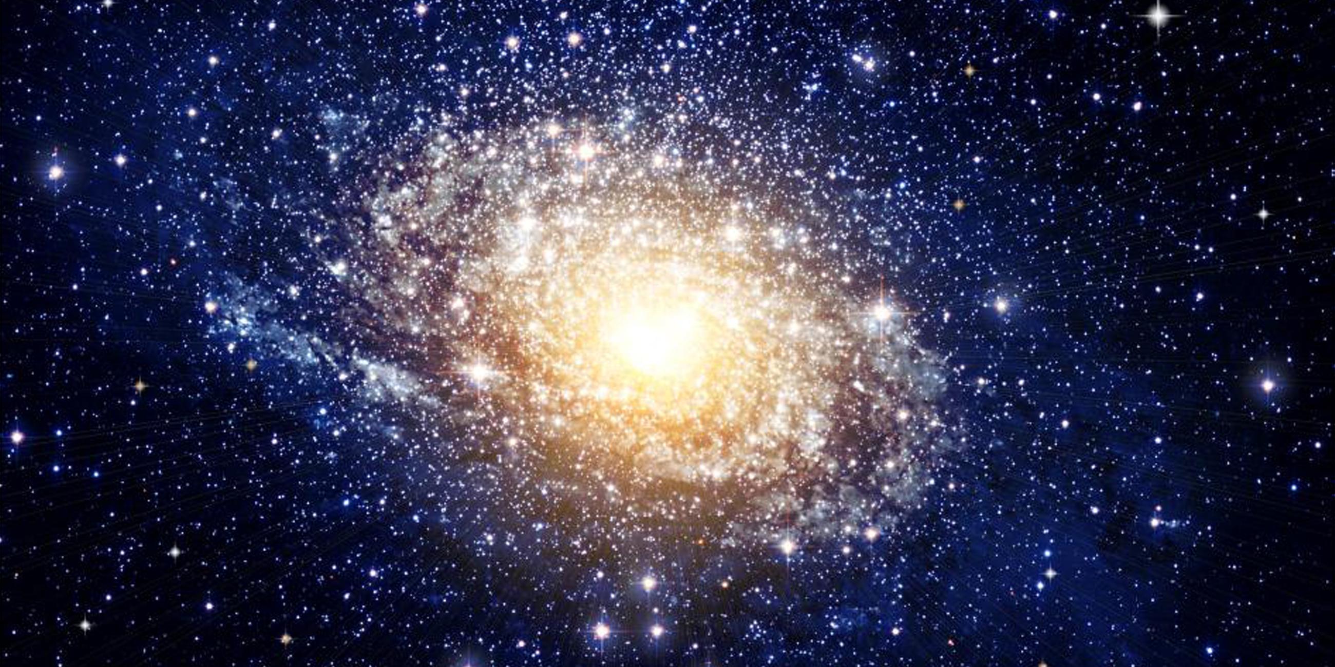 Eine Galaxie
