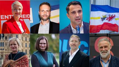 Die Spitzen-Kandidaten in Mecklenburg-Vorpommern