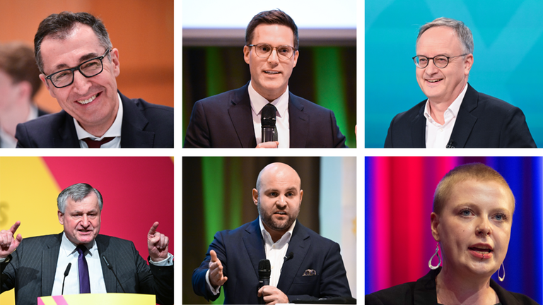 Die Spitzen-Kandidaten in Baden-Württemberg