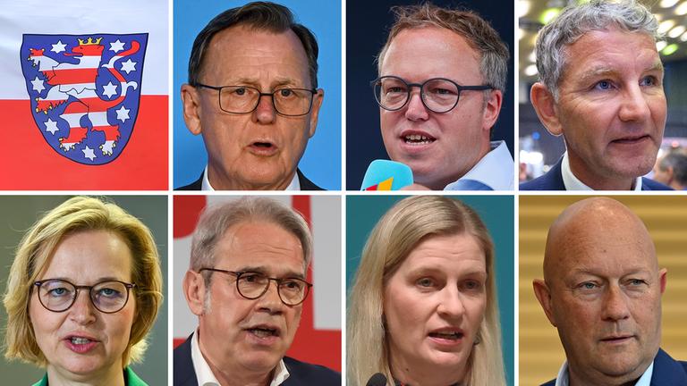 Die Spitzen-Kandidaten in Thüringen