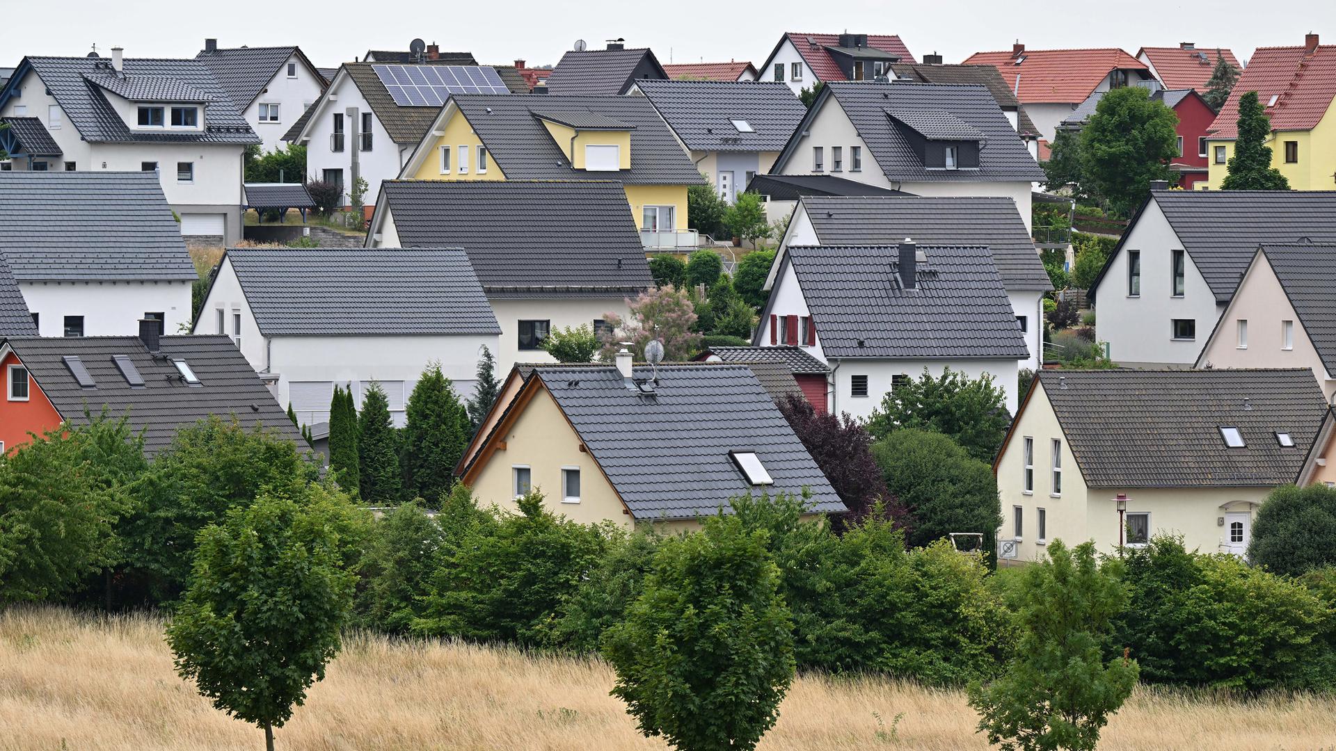 Häuser am Stadtrand