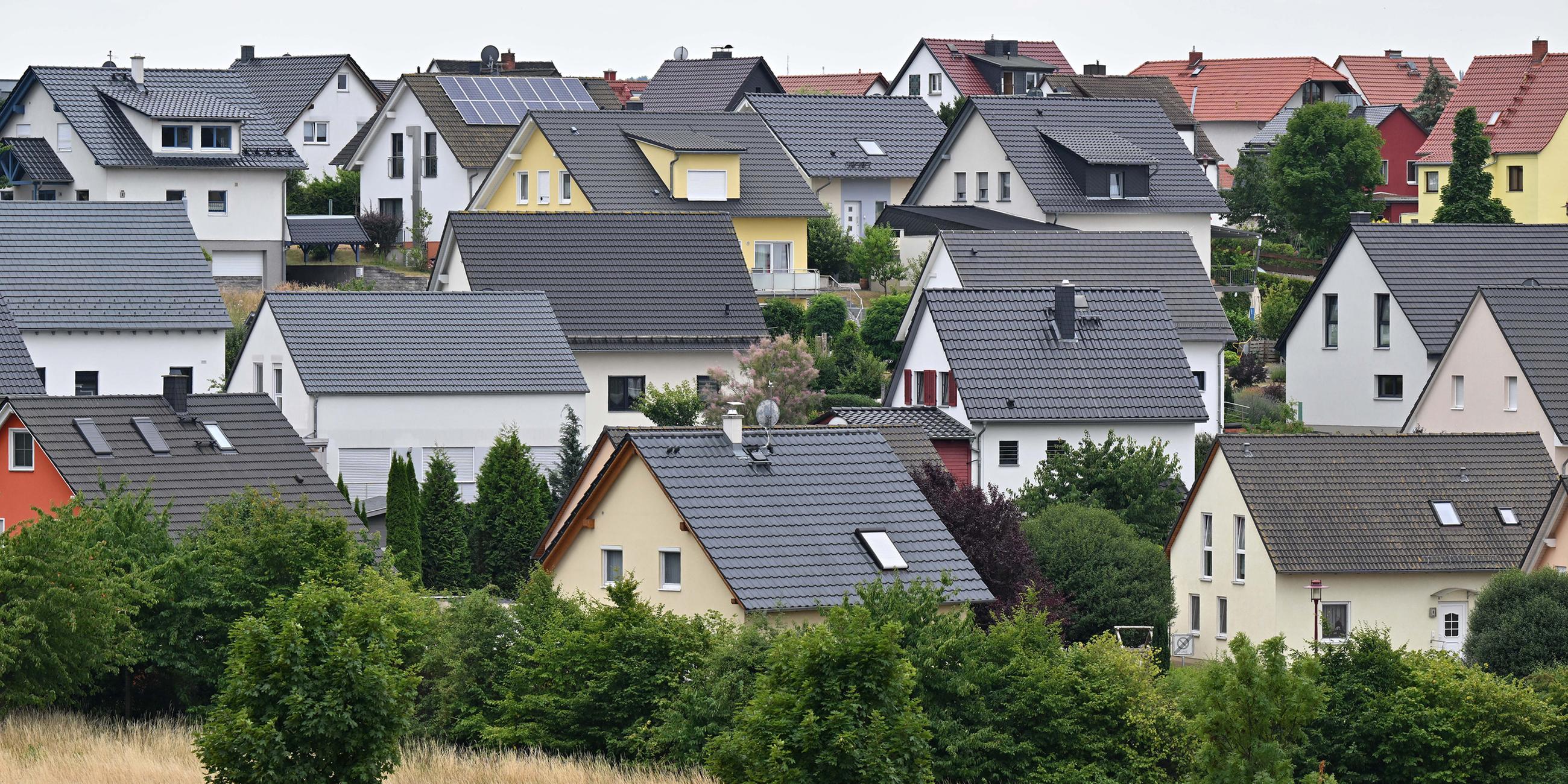 Häuser am Stadtrand