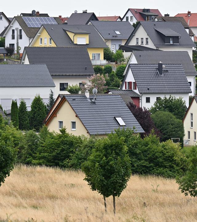 Häuser am Stadtrand
