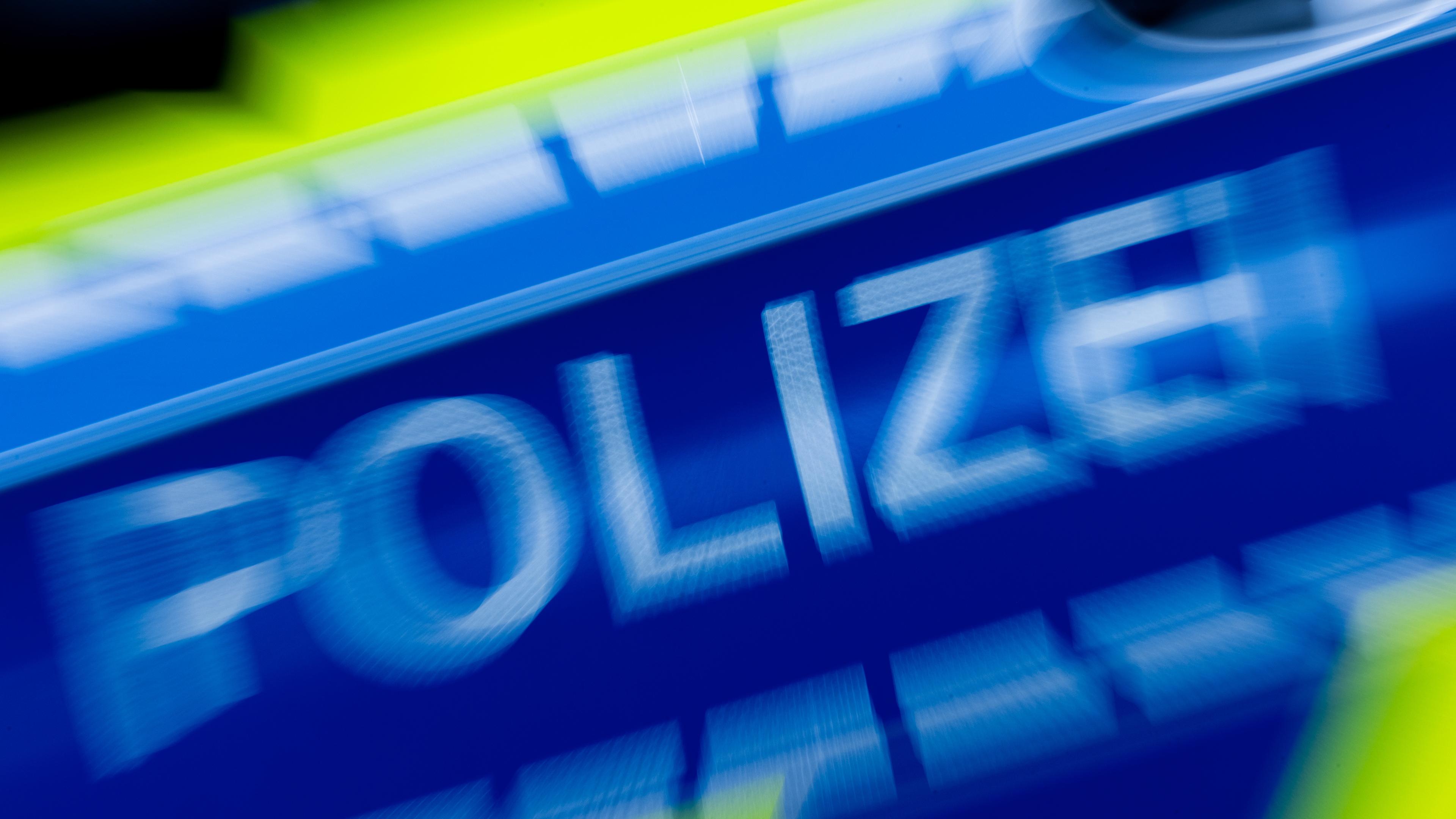  Ein Einsatzwagen der Polizei