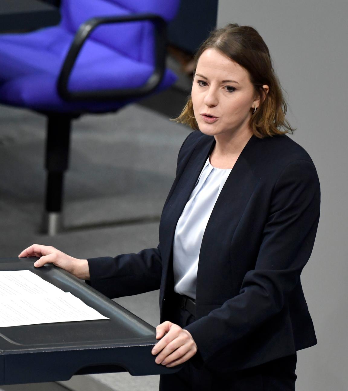 Annika Klose in der 53. Sitzung des Bundestags.