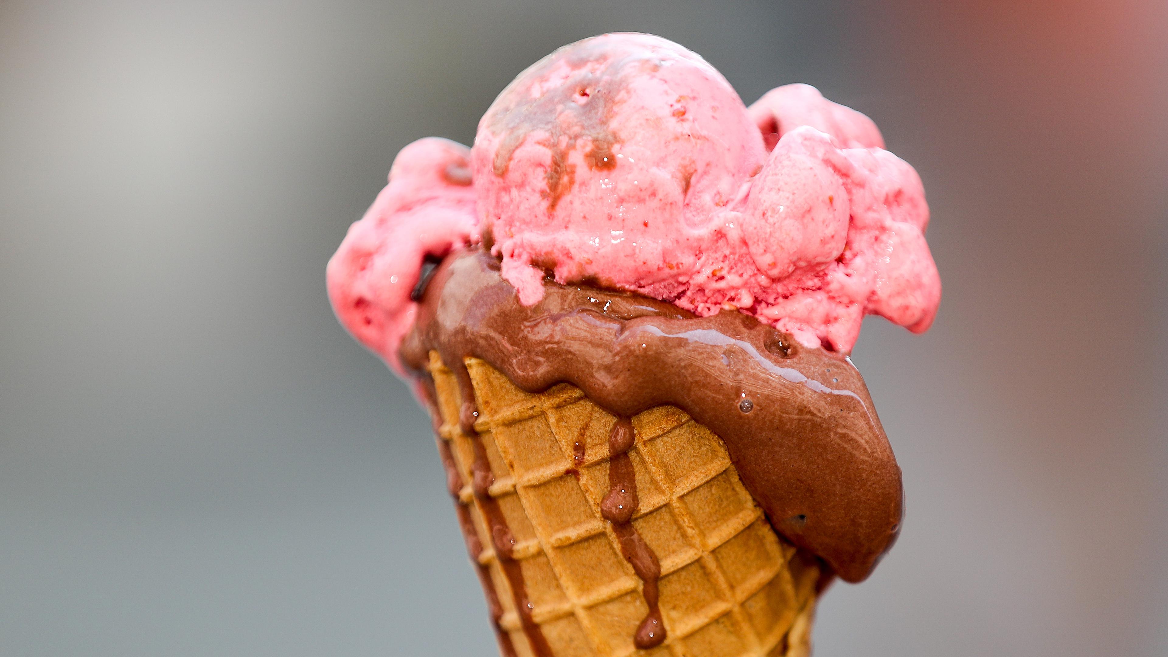 Selbstgemachtes Eis 