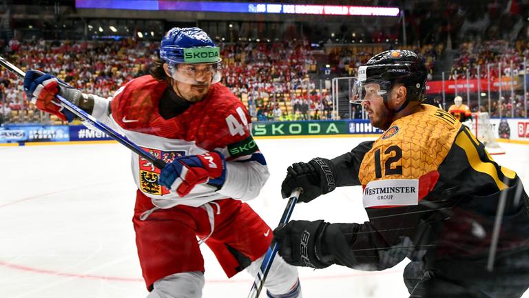 Matej Stransky (l) und Eric Mik (r) in Action.