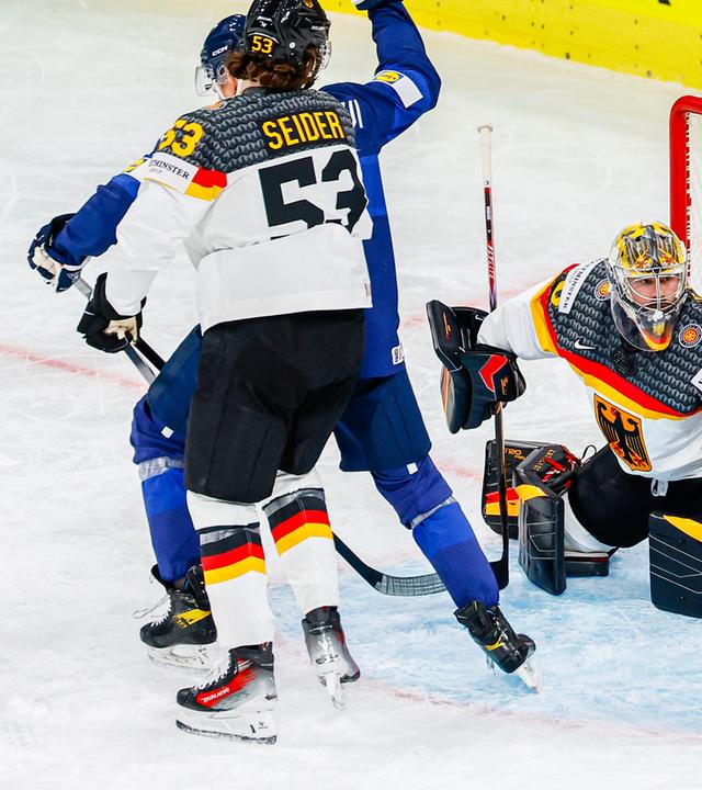 Eishockey WM Deutschland - Finnland