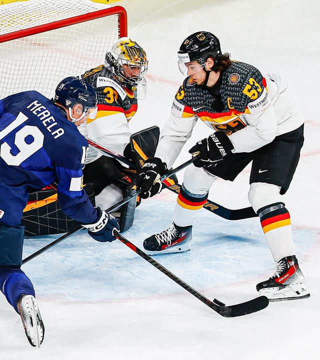 Eishockey WM Deutschland - Finnland